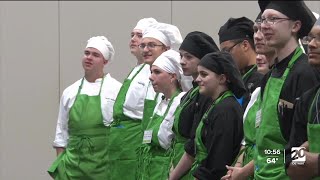 Young aspiring Michigan chefs prepare to battle in statewide competition [upl. by Oremoh]