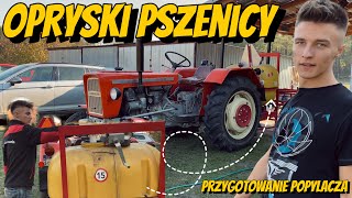 Opryski Pszenicy 🌾 Ursus c335 amp Popylacz 🚜 Jak prawidlowo ustawić opryskiwacz [upl. by Neyr]