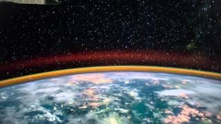 ISS Timelapse  Sprite fishing boats and stars 09 Giugno 2015 [upl. by Aihseyt925]