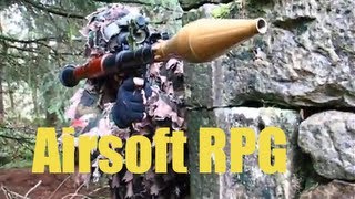 Airsoft RPG G36C AK47 MP5 L85 Dutch in Scotland [upl. by Anev]