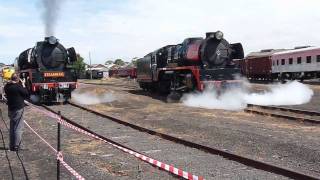 R761 R707 amp R711 Steamrail Open Weekend [upl. by Eirena]