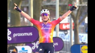 UCI Womens Cycling World Tour 15th Omloop Het Nieuwsblad WE [upl. by Sheply]