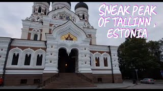 Short Vlog of Tallinn Estonia 🇪🇪 [upl. by Ahsikram]