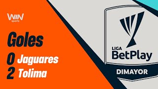 Jaguares vs Tolima goles  Liga BetPlay Dimayor 2024 2  Fecha 6 [upl. by Bruyn]