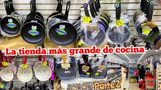 QUE LOCURA 😱 La tienda MAS GRANDE DE COCINA 😱 quotParte 2quot 😍Sartenes utensilios Plásticosquot [upl. by Adnamar]