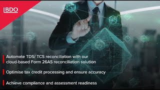 TDS Catch by BDO India  Digitised Form 26AS Reconciliation Solution [upl. by Denzil]