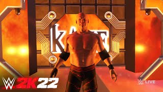 WWE 2K22  Kane 08 amp Masked Kane Entrance [upl. by Talyah539]