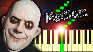 THE ADDAMS FAMILY THEME  Piano Tutorial [upl. by Noevad134]