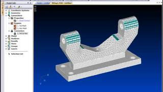 Femap  Glued Connection [upl. by Zaraf]