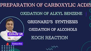 PREPARATION OF CARBOXYILC ACIDS II ALDEHYDE KETONEamp CARBOXYLIC CLASS 12TH CHEMISTRY CBSE BOARD 2025 [upl. by Pansie665]