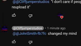 Cliffjumper studios once again backtracks and contradicts while trying to pin the blame on me [upl. by Adiarf552]