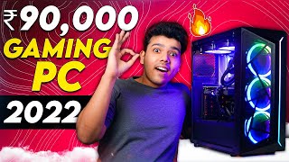 Gaming PC Build Under Rs 90000 in 2022 [upl. by Adnaval]