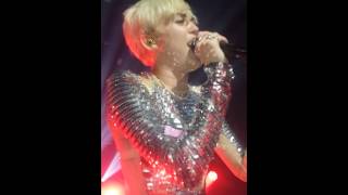 Miley Cyrus  Wrecking Ball Live at GAY [upl. by Nnaitak210]