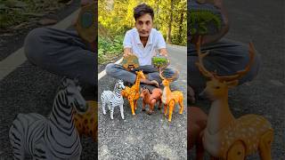 Remote Control Two Horse 🐎vs Deer🦌amp Giraffe unboxing🦒 [upl. by Nwahsal]