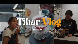 Tihar VLOG Cafe Vibes  Best Coffee shop In Nepal [upl. by Aicina258]