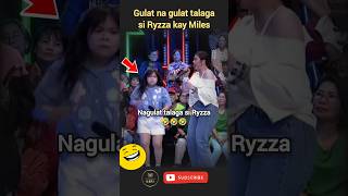 Nagulat talaga si Ryzza Mae 🤣 RyzzaMaeDizon MilesOcampo EatBulaga45 [upl. by Aicenat]