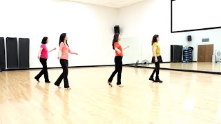 Swore I Was Leaving  Line Dance Dance amp Teach in English amp 中文 [upl. by Fiann]