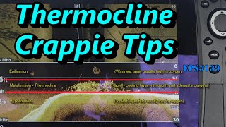 How to find Crappie in the Thermocline  Eps139 [upl. by Elvira]