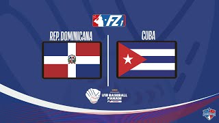 REP DOMINICANA VS CUBA JORNADA 2  JUEGO 11 PREMUNDIAL U18 ESTADIO JD AROSEMENA [upl. by Oderfla]