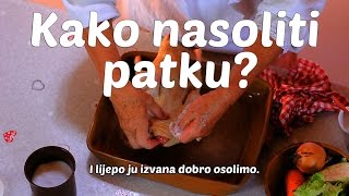 Kako pravilno nasoliti patku [upl. by Bellis534]