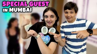 SPECIAL GUEST IN MUMBAI  Aayu and Pihu Show [upl. by Hayikaz]