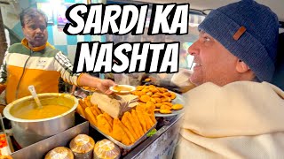 Dilli Ki Sardi main Papa Paaji ke Saath Breakfast [upl. by Kemeny]