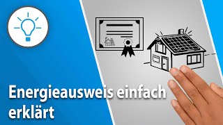 Energieausweis einfach erklärt explain it simple  Erklärvideo [upl. by Bendicty]