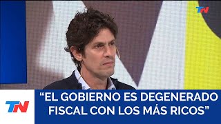 MARTÍN LOUSTEAU EN quotVERDAD CONSECUENCIAquot quotEl Gobierno es degenerado fiscal con los más ricosquot [upl. by Jovitah]