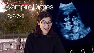 a proposal amp a pregnancy The Vampire Diaries 7x77x8 Reaction amp Commentary [upl. by Scoles]