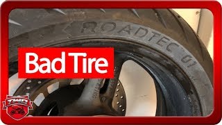 Bad Metzeler Roadtec 01 Tire [upl. by Timoteo17]