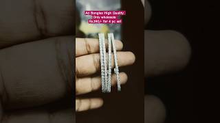 Ad  Cz Bangles Manufacturer  Artificial jewellery wholesale market Jaipur shorts viralshort [upl. by Ailyn]