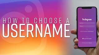 HOW TO CHOOSE A GREAT USERNAME  Instagram Tutorial [upl. by Ytima]