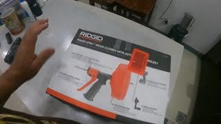 How To use a RIDGID 57043 Power Spin Drain Cleaner with 25 MAXCORE Cable to clean out those drains [upl. by Surovy629]