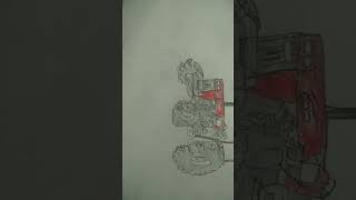 Siraj 855 drawing modified tractor short [upl. by Ertemed]