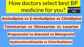 BP ki sabse best aur safe DawaiHow to choose best Blood Pressure medicine 💊 by Dr Nitesh Raj [upl. by Nennek]