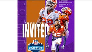 Trenton Simpson’s FULL 2023 NFL Scouting Combine On Field [upl. by Luaped]