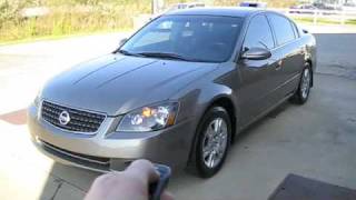 2005 Nissan Altima Full In Depth Tour Start Up and Driving [upl. by Atteuqcaj149]