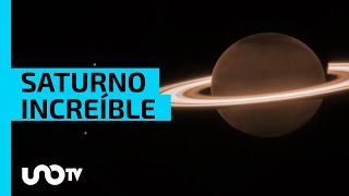 La increíble foto de los Anillos de Saturno que revela su brillo [upl. by Vinnie77]