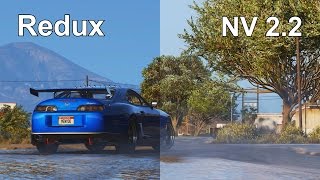 GTA 5 REDUX vs NaturalVision 22 ✪ Photorealistic Comparison  4K [upl. by Yankee149]