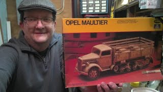 Model Building  Opel Maultier [upl. by Etnoled]