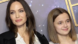 Angelina Jolies 15YearOld Daughter Vivienne Is WORKING With Her Mom [upl. by Aitak726]