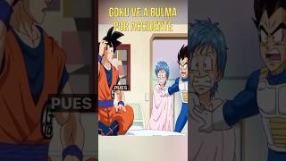 Goku ve a Bulma por accidente goku dbz dbd dbs dragonball fypシ゚viral anime dragonballz [upl. by Atniuq405]