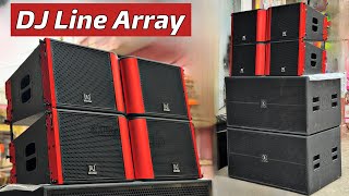 DJ Line Array Long Throw के साथ।Beta 4 Line Array [upl. by Teeniv]