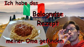 Ich habe das Bolognese Rezept meiner Oma getestet [upl. by Nnasus434]