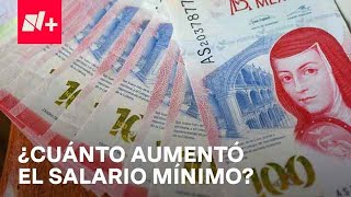 Salario Mínimo en 2024 ¿Cuánto aumentó en México  Despierta [upl. by Enitsirc]