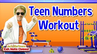 Teen Numbers Workout  Jack Hartmann [upl. by Dougal835]