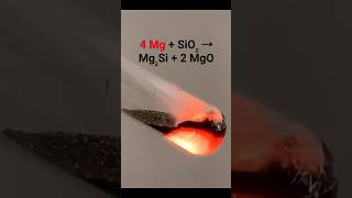 Flammable Gas from Sand  Amazing Chemical Reactions🔥🧪 [upl. by Nylloh]