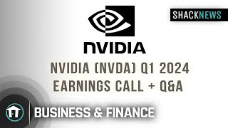 NVIDIA NVDA Q1 2024 Earnings Call  QampA [upl. by Laith]