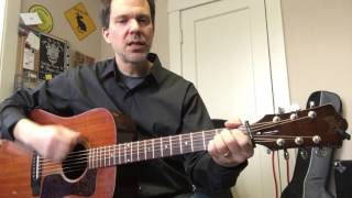 Tennessee Whiskey  easy strum lesson in 68 [upl. by Athalla]