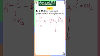 How to convert tBuBr to isobutyl bromide ncertsolutions [upl. by Arch]